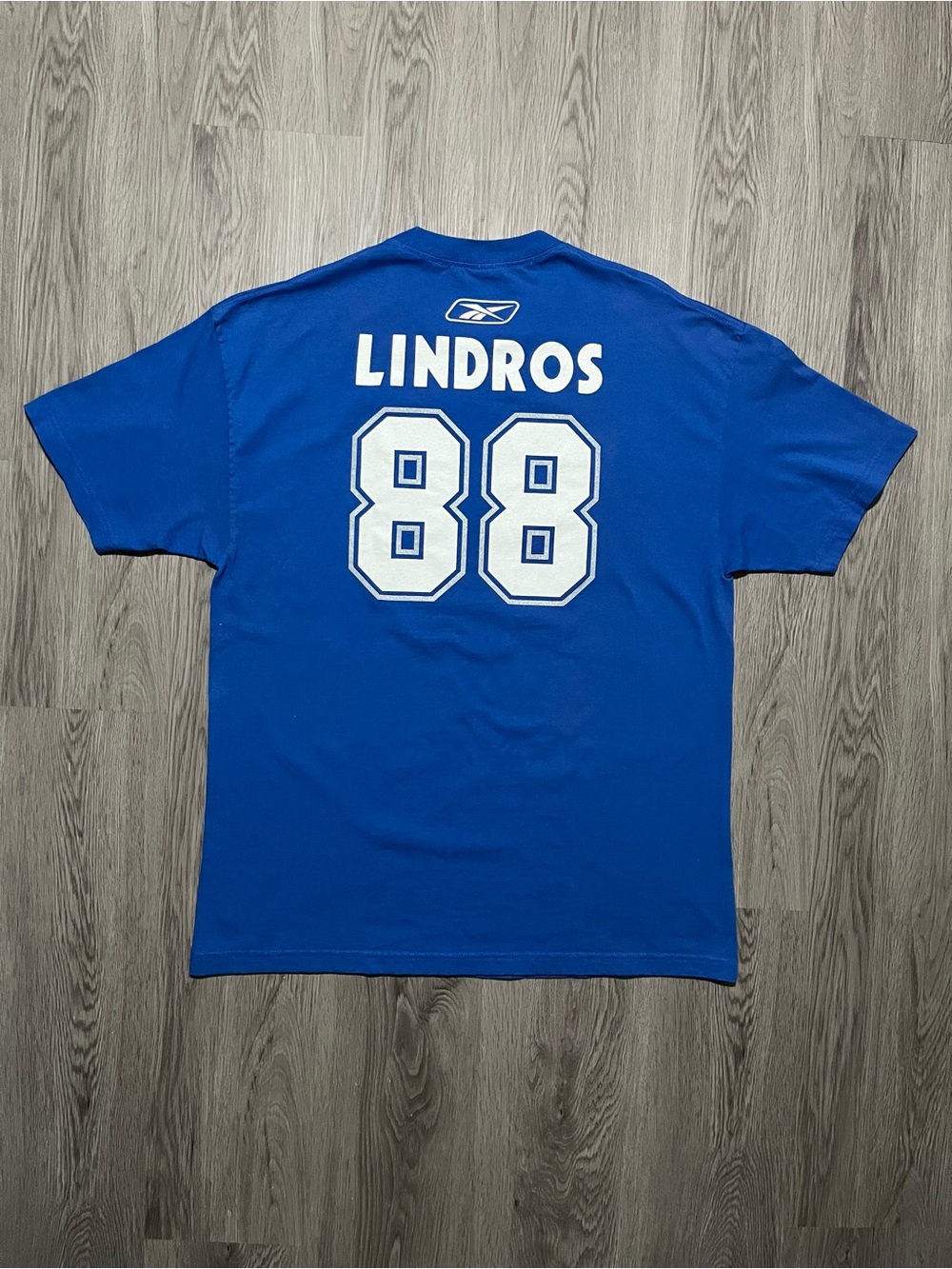 2000s vintage Toronto Maple Leafs Eric Lindros #88 Reebok NHL hockey T-shirt ￼